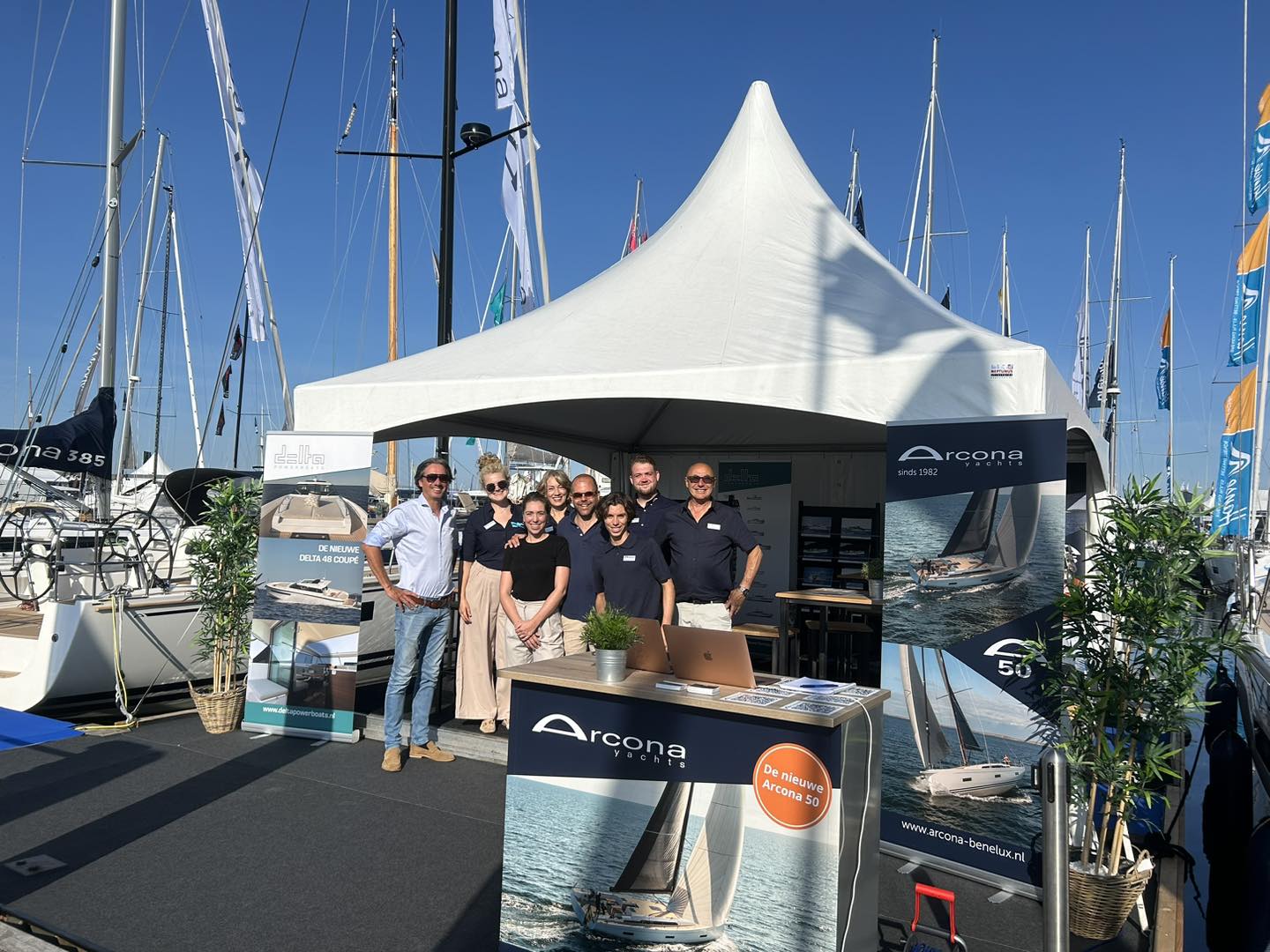 TEAM VMG YACHTING STAAT KLAAR VOOR U OP DE HISWA TE WATER